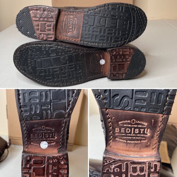 BED STU Manchester Distressed Leather Riding Boots BEDSTU Size 8 - Picture 12 of 16